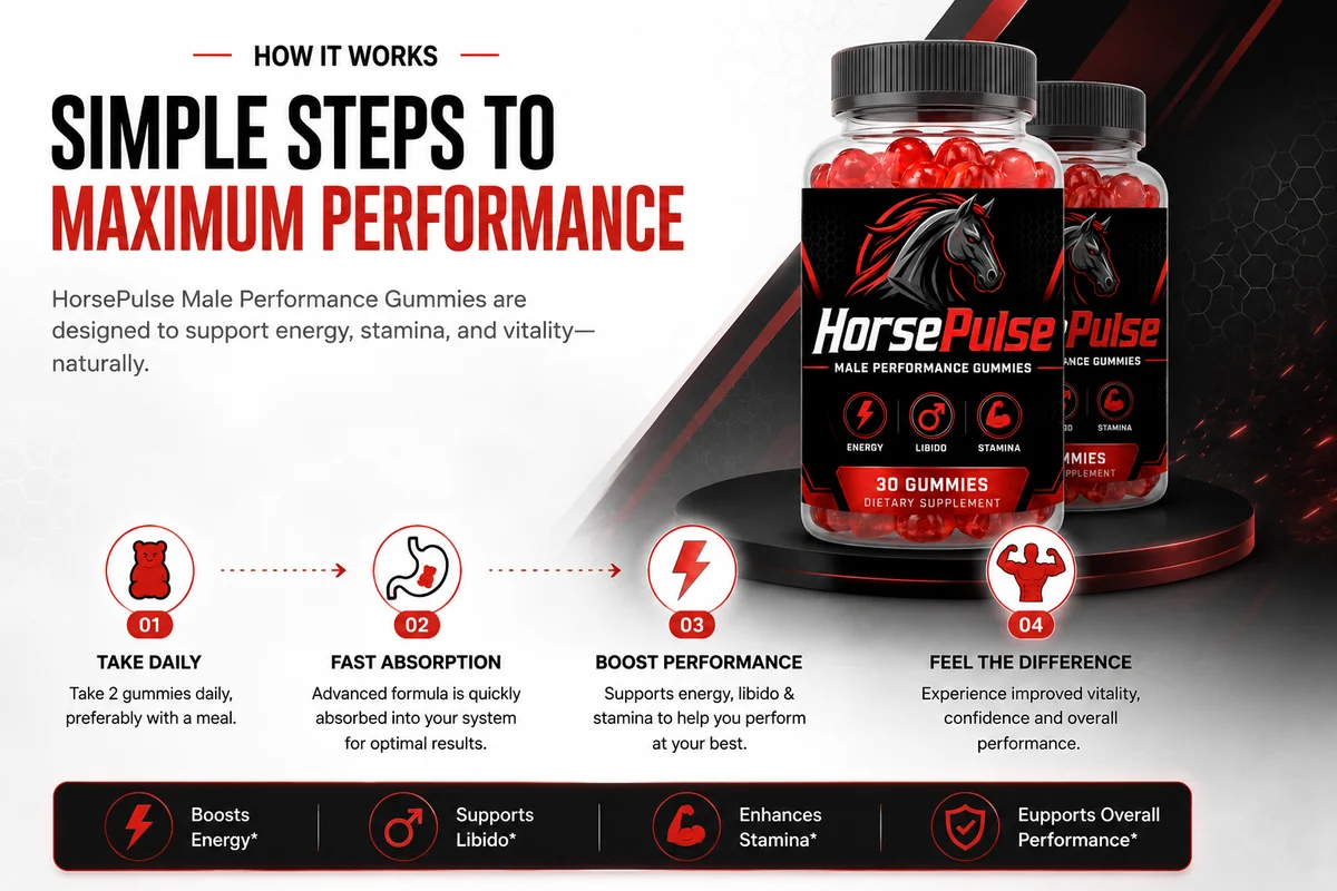 How HorsePulse works: take daily, fast absorption, boost performance, feel the difference